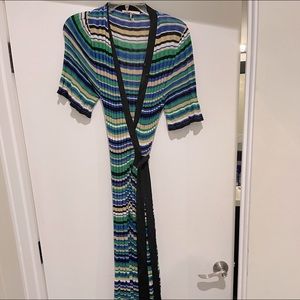 Maje wrap dress